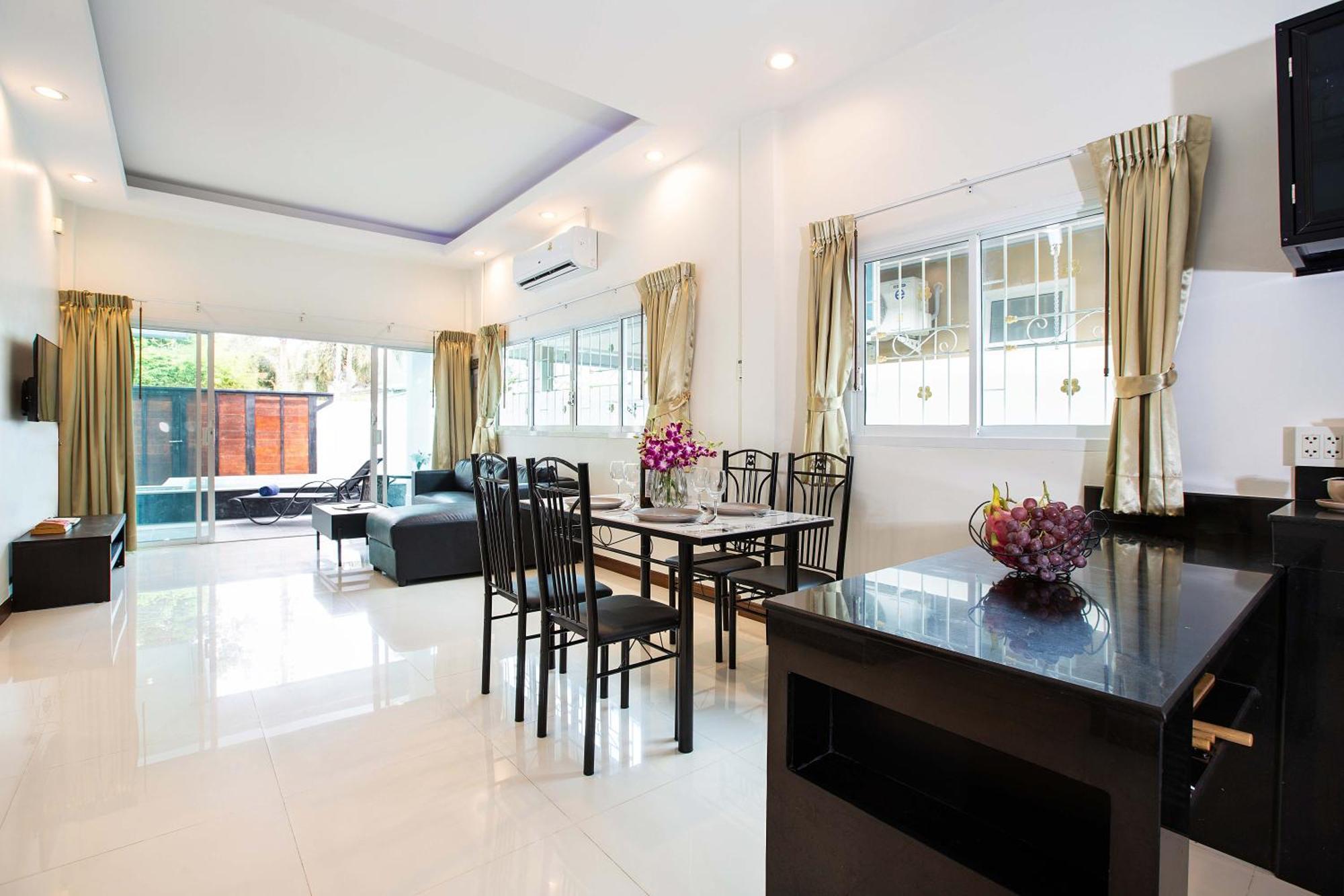 Ban Saiyuan Family 2Br Villa Lancelot 3 With Jacuzzi Pool, Just 10 Min Drive Naiharn And Rawai מראה חיצוני תמונה